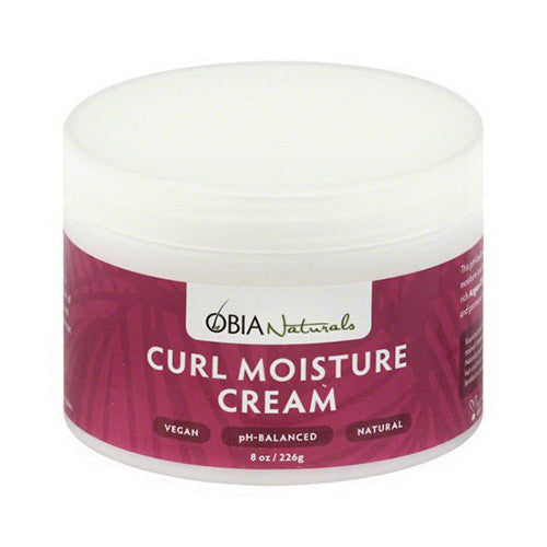 Obia Naturals Curl Moisture Hair Cream, Natural, 8 Oz